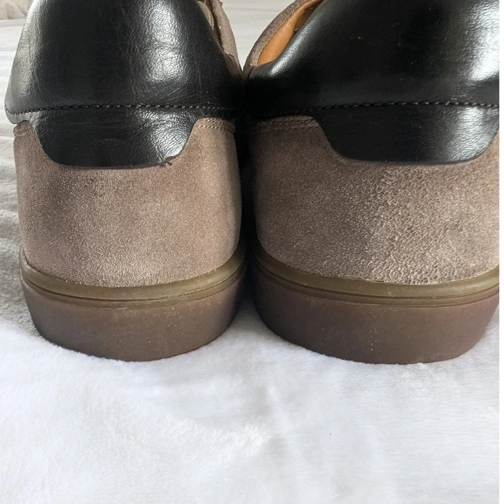 ROAN BED STU‎ Brainstorm Almond Suede Leather Shoes Sneaker Men's Sz 13 Casual